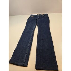 Texas Jeans Jeans Womens 12 Blue Ladies Stretch Straight Leg TXJ-214ST Made USA